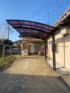 有明トーヨーのカーポート完成~の施工後の写真2