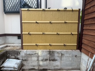 有明トーヨーの和風なお家に和のフェンス～　階段には手すり～の施工後の写真3